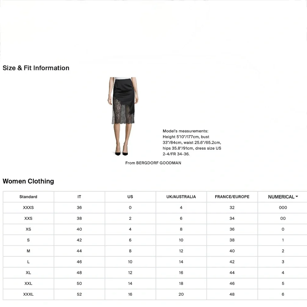 Alice + Oliva Lace Embellished Midi Pencil Asymmetrical Hem Skirt US6 NEW